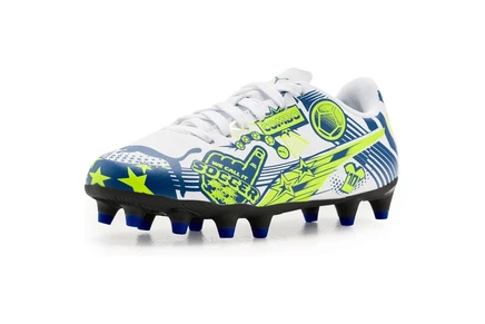 Детские футбольные бутсы Puma Ultra Pulisic, бело-голубые
