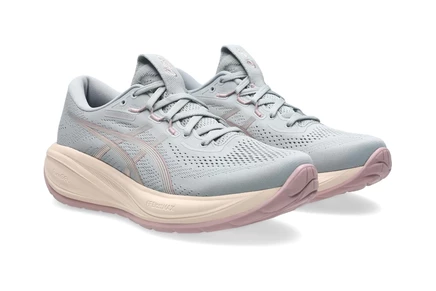 Женские беговые кроссовки Asics GEL‑Cumulus 28, серо‑розовые