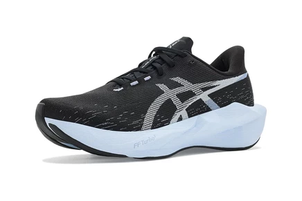 Женские кроссовки ASICS Novablast 6, черный/голубой