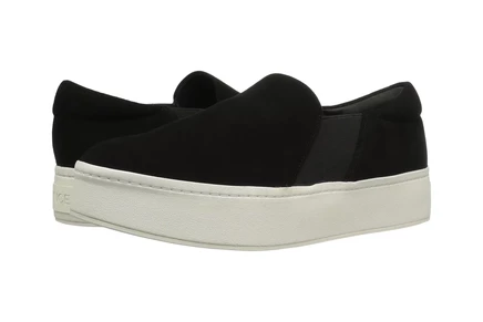 Женские кроссовки Vince Warren black suede