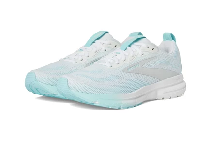 Женские кроссовки Brooks Trace 4 бело-мятно-черные