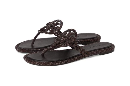Сандалии Tory Burch Miller Knotted Pave