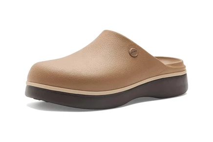 Женские сабо Crocs Dylan Notched, цвет сепия/разноцветные