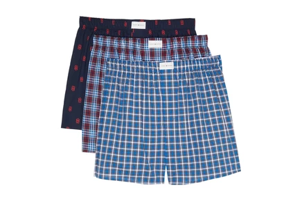Мужские боксеры Tommy Hilfiger Cotton Classics 3 шт., парижский синий