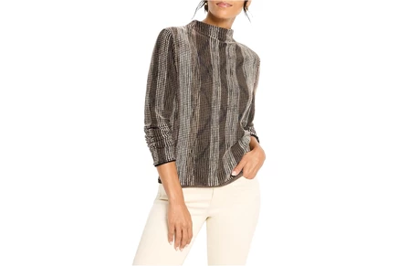 Свитер NICZOE Petite Ombre Pixel Knit Sweater