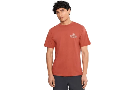 Quiksilver Factory Label Screen Tee bossa nova