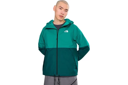Мужская куртка The North Face Antora Rain, бирюзовая