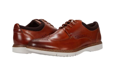 Мужские оксфорды Stacy Adams Synergy Wing Tip, коньячный