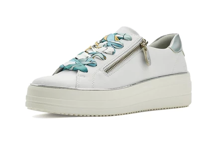 Женские кроссовки Rieker D1C06 Julika 06, перламутровые