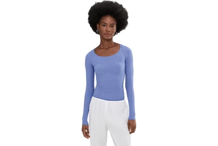 Женская футболка Free People Love Letter Long Sleeve