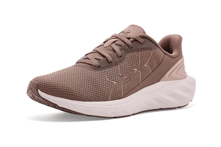 Under Armour Ascend Big Logo Running Shoes deep almond/apex pink/deep almond