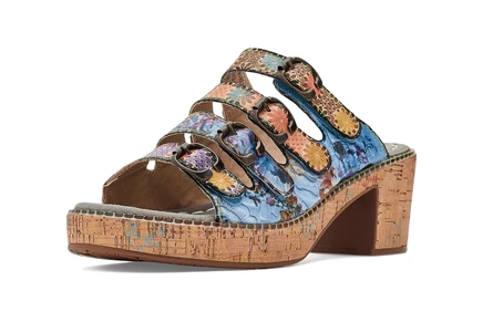 Женские босоножки L'Artiste by Spring Step Teetimer, blue multi