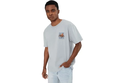 Мужская рубашка Salty Crew Ink Slinger Standard Short Sleeve Tee quarry