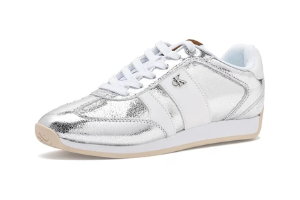 Женские кеды Calvin Klein Anora, серебристые