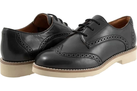 Женские оксфорды SoftWalk Willet, чёрные