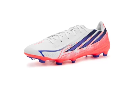 Мужские бутсы Adidas F50 Hyperfast League, бело-фиолетовые