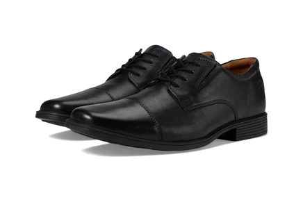 Мужские оксфорды Clarks Tilden Cap, черные