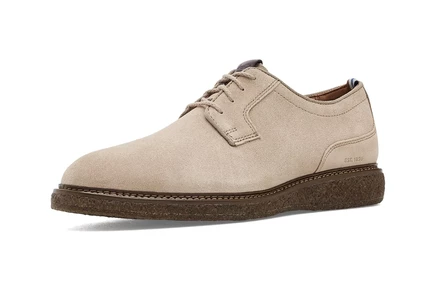 Мужские оксфорды Johnston & Murphy Clint Plain Toe, серо-бежевые