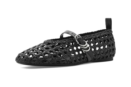 Женские балетки Rag & Bone Spire Mary Jane, черные