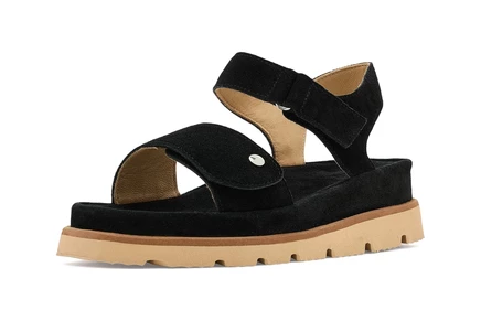 Spring Step Dixiemae black suede