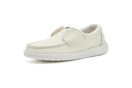 Женские кеды Hey Dude Wendy Cru Stretch Canvas, белые