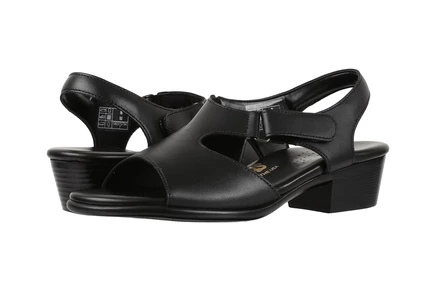 SAS Suntimer Comfort Heeled Sandal black