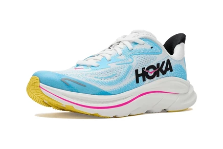 Hoka Kids Clifton 10 (Big Kid) frost/soaring blue