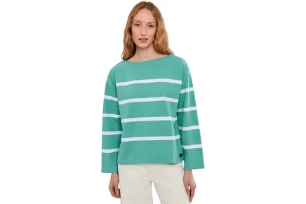 Топ L.L.Bean Peaks Island Relaxed Boatneck