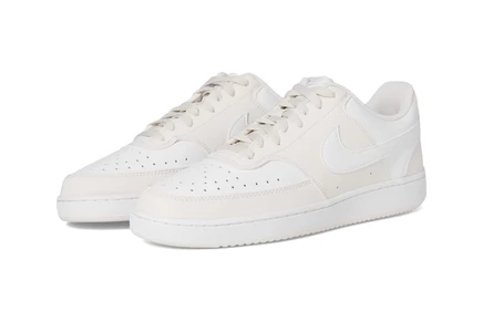 Женские кроссовки Nike Court Vision Low, антрацитово-белые