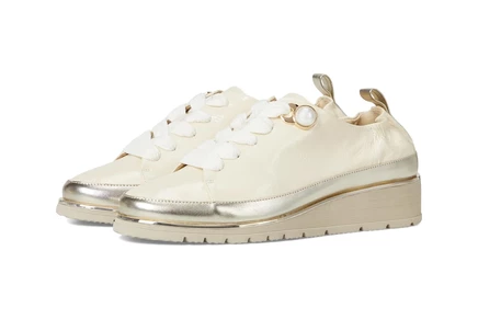 Женские кроссовки Vaneli Flash cream naplak/platino mary