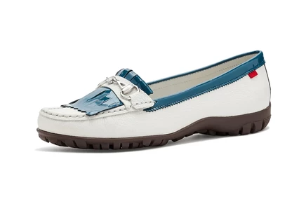 Женские лоферы Marc Joseph New York Lexington Golf, белые