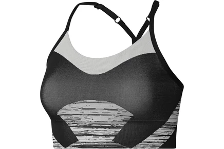 Женский спортивный бюстгальтер Adidas by Stella McCartney TrueStrength, черный