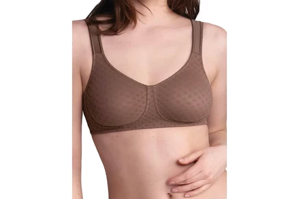 Anita Lisa Seamless Wireless Mastectomy Bra truffle
