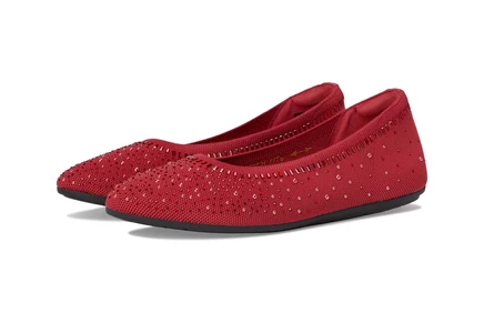 Женские слипоны Skechers Cleo 2.0 Mesmerizing Nights, красные