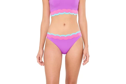 Beach Riot Fay Bottoms radiant wave color-block