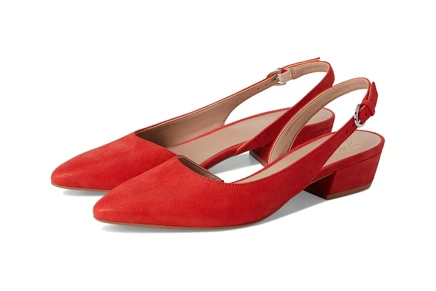 Naturalizer Banks maserati red suede