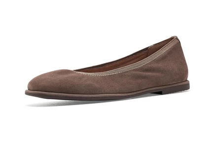 driftwood brown suede