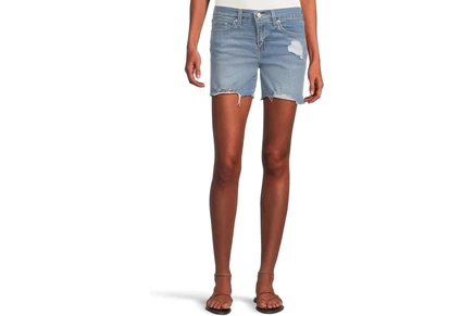 Шорты Levis Womens Mid Length Short