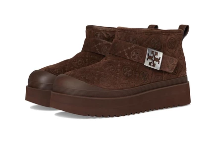 Футболка Tory Burch Mellow Shearling Platform Boot