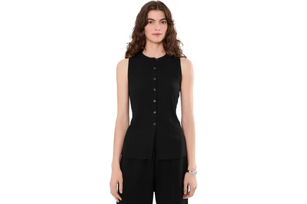 Топ Varley Latia Button Through Tank