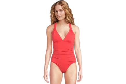 Купальник Tommy Bahama Novelty Pearl Vneck 1Pc
