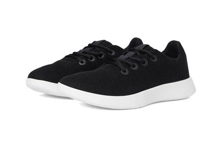Женские кроссовки Allbirds Tree Runner NZ natural black (blizzard)