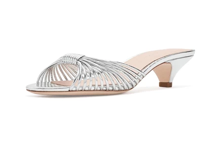 Женские туфли Loeffler Randall Dixie, серебристые