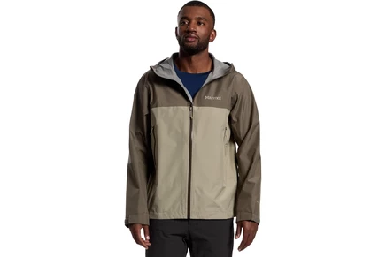 Мужская лёгкая куртка Marmot Minimalist Pertex, бежево-серая