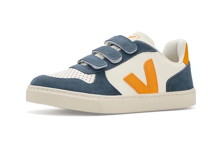 Детские кроссовки VEJA Kids Small V-10, pure ouro california