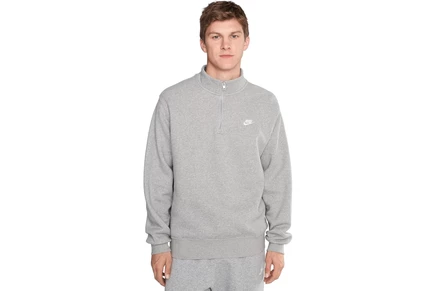 Лонгслив Nike Club Basket Ball Half-Zip Top