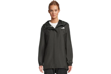 The North Face Antora Rain Parka tnf black