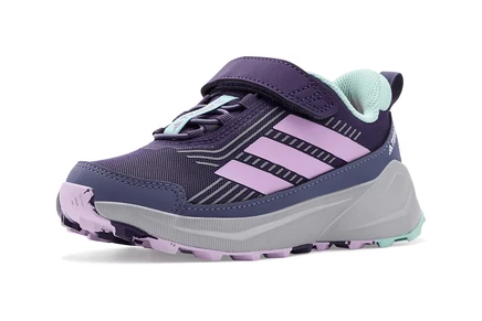 adidas Kids Terrex Trailmaker 2 Hiking Shoes aurora plum/powder plum/semi flash aqua