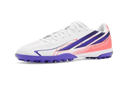 Мужские сороконожки Adidas F50 Club, бело-фиолетовые