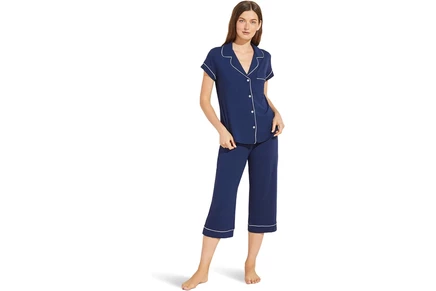 Пижама Eberjey Gisele - The Cropped Pajama Set